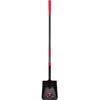 SQUARE POINT SHOVEL FIBERGLASS LONG HANDLE ( CLOSEOUT )