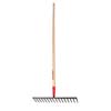 16 IN. TINE ROAD RAKE WITH 60 IN. WOOD HANDLE ( CLOSEOUT )